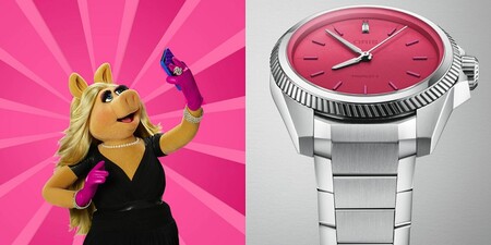 Oris ProPilot X Miss Piggy predstavenie – Ružová rebelka