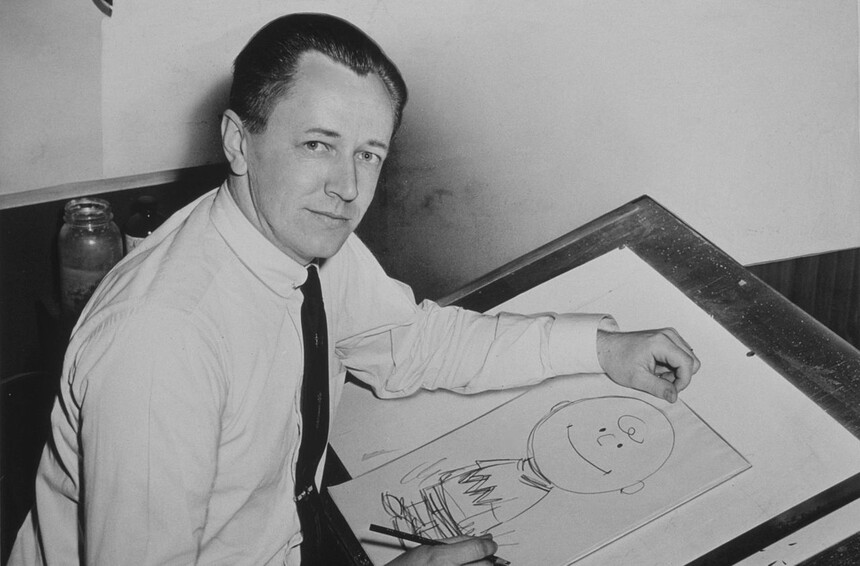 Karikaturista Charles Schulz. Zdroj: wikipedia.org