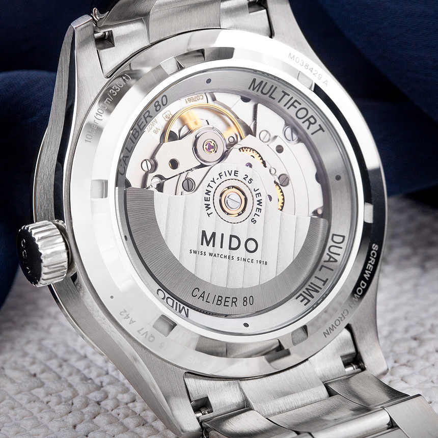 Mido Caliber 80 vychází z původního strojku ETA 2824-2