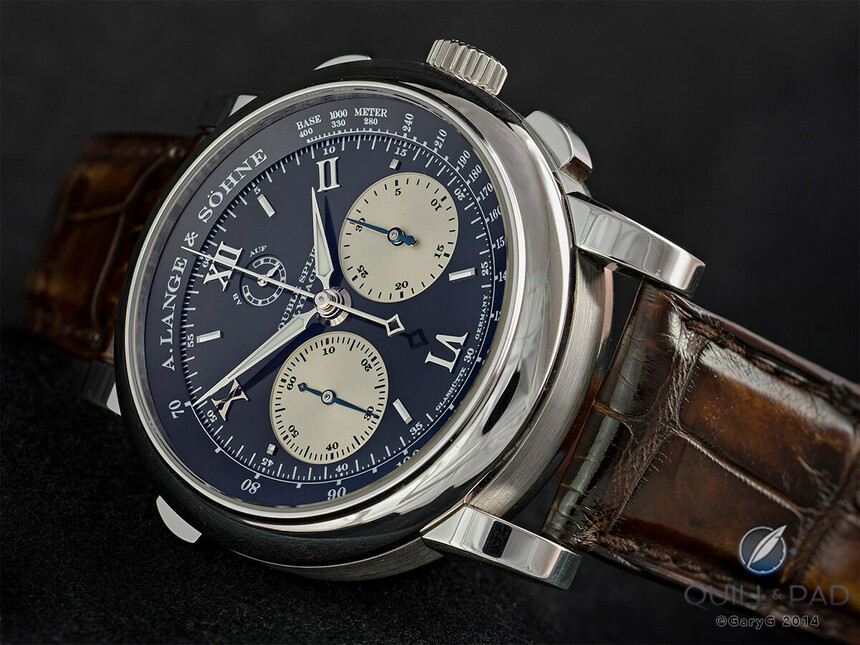 Hodinky A. Lange & Söhne Double Split s rattrapante chronografem. Zdroj: https://quillandpad.com/