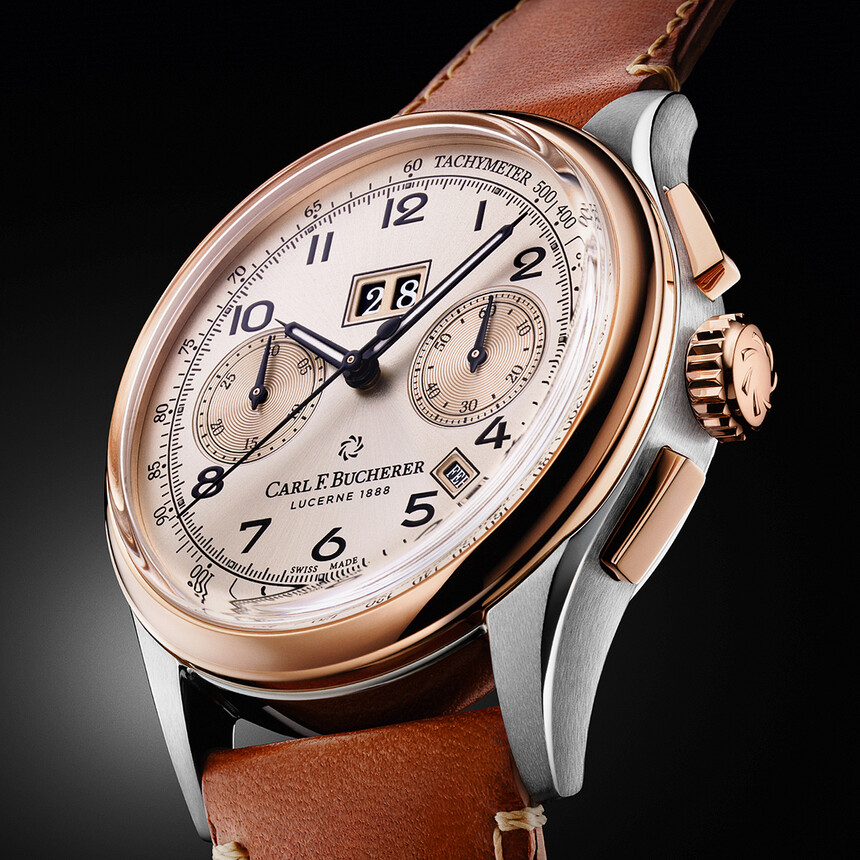 Carl F. Bucherer s ročním kalendářem a Big Date.