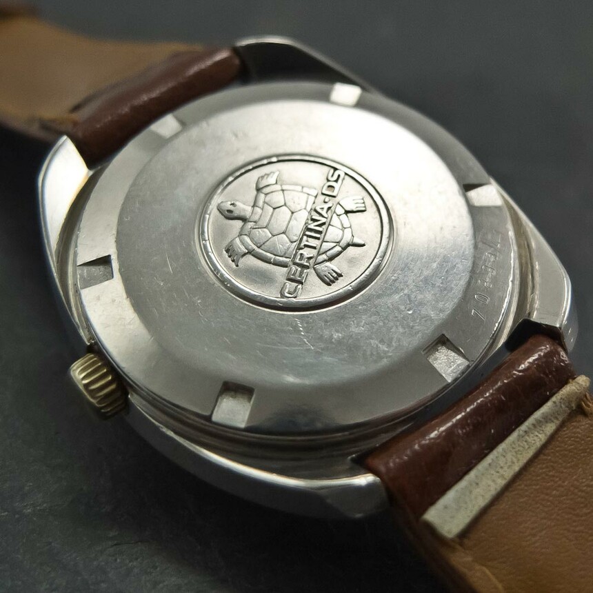 Certina DS-2 s ručním nátahem z roku 1968. Foto: www.wristchronology.com