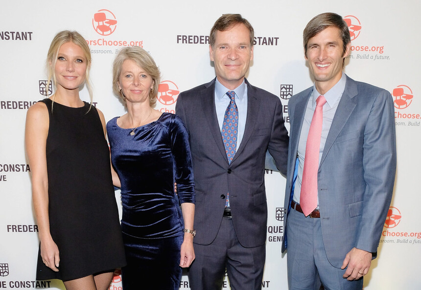 Gwyneth Paltrow, Aletta Stas, Peter Stas a Charles Best na události Frederique Constant Horological Smartwatch, 2016. Foto: D Dipasupil/Getty Images