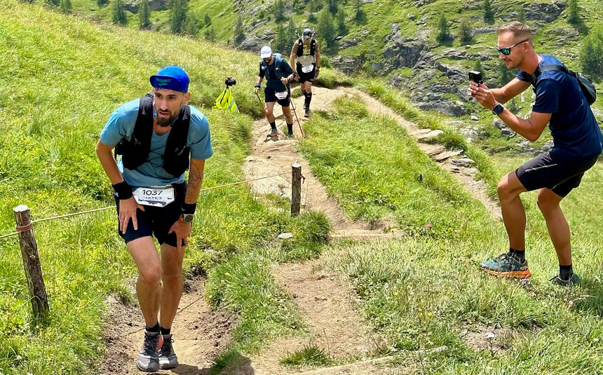 Grossglockner Ultra Trail. Dokončený závod, ze kterého jsem měl letos radost. I když to na fotce tak nevypadá.