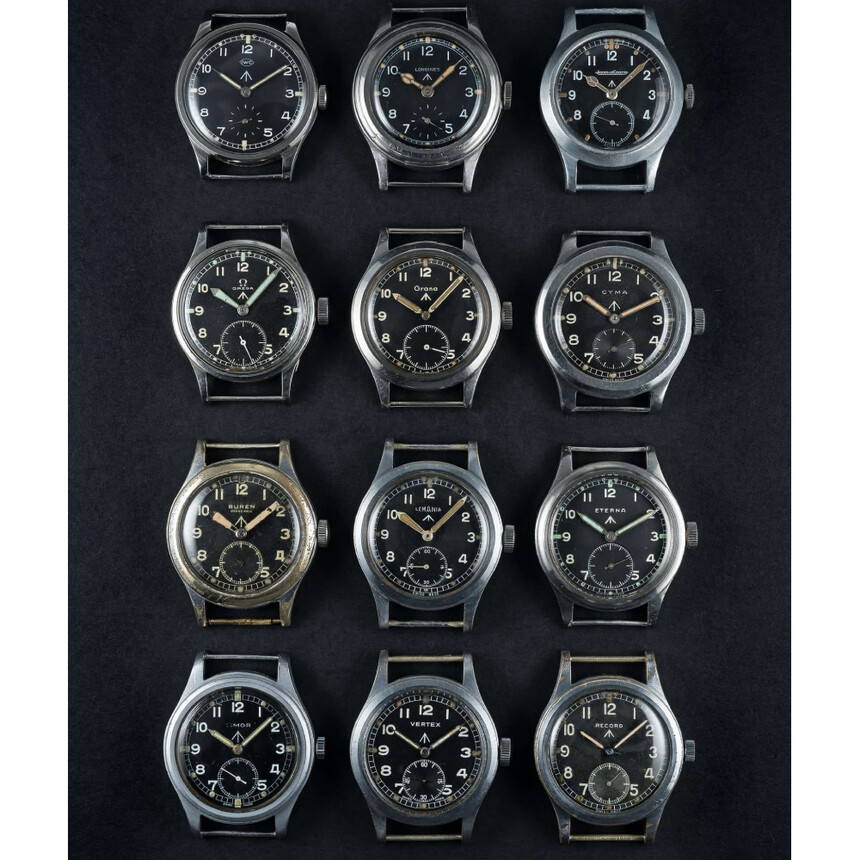 Zdroj: www.montredo.com (The original Dirty Dozen (© Watches Of Knightsbridge)