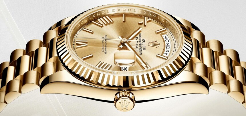 Zlaté hodinky od Rolexu