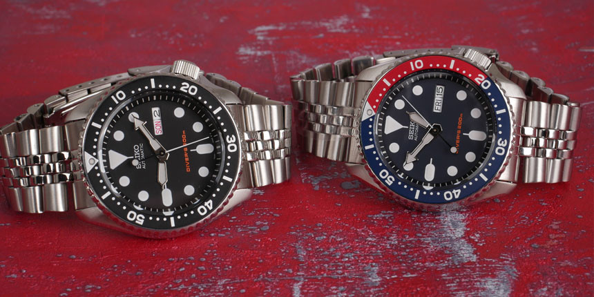 Seiko SKX007 a SKX009