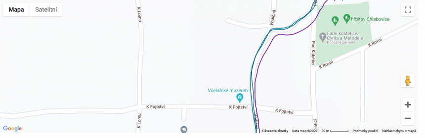 Modrá – Garmin Fenix 7X, fialová – Amazfit GTS 4