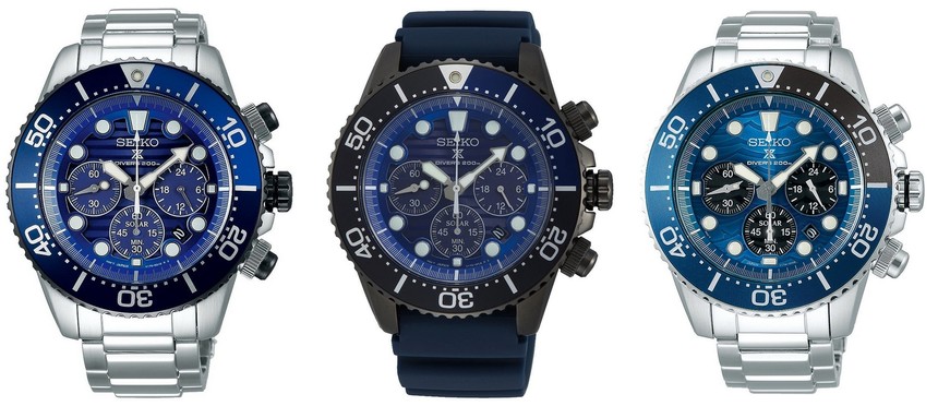 Solar Chronograph Save the Ocean 2018, black vesion a 2019