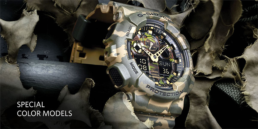 G-Shock Camouflage Series