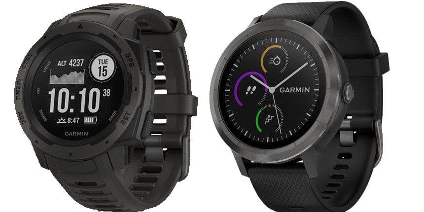 Garmin Instinct vs Vivoactive 3