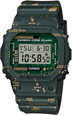 Casio G-Shock Original DWE-5600CC-3ER Carbon Core Guard Circuit Board Camouflage Series (náhradní luneta a řemínky)