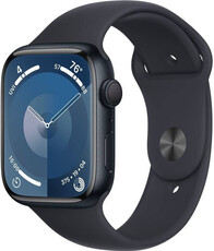 Apple Watch Series 9 GPS 41mm Midnight Aluminium Case / Midnight Sport Band - S/M