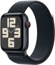 Apple Watch SE GPS + Cellular 44mm Midnight Aluminium Case / Midnight Sport Loop