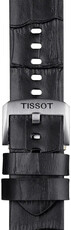 Čierny kožený remienok Tissot T852.046.775