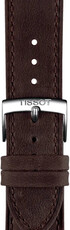 Hnedý kožený remienok Tissot T852.049.057