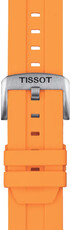 Oranžový silikónový remienok Tissot T852.047.918