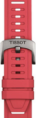 Silikónový remienok Tissot T852.049.243 21 mm, červený