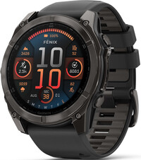 Garmin Fenix 8 AMOLED 51 mm, Sapphire Carbon Gray Titanium Black