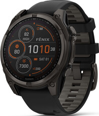 Garmin Fenix 8 SOLAR 47 mm, Sapphire Carbon Gray Titanium Black