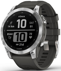 Garmin Fenix 7 Silver / Black Band (II. Akosť)