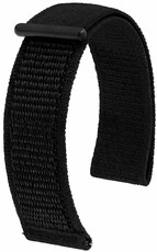 Textilný popruh Hirsch Velcro L 41409050-5, čierny, suchý zips