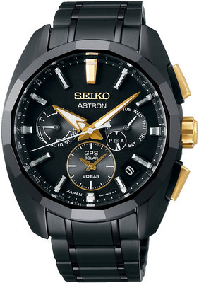 Seiko Astron GPS Solar SSH073J1 Kintaro Hattori 160th Birthday Limited Edition 2500pcs (+ náhradní řemínek z krokodýlí kůže)