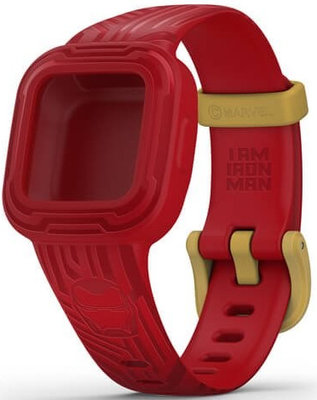 Remienok Garmin Vívofit junior 3, červený (Marvel Iron Man)