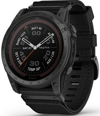 Garmin Tactix 7 PRO Black Nylon Band (+ náhradný remienok)