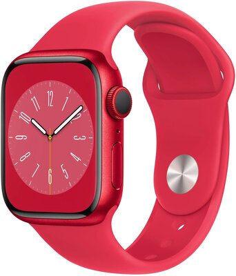 Apple Watch Series 8 GPS + Cellular 41mm (PRODUCT)RED Aluminium Case / (PRODUCT)RED Sport Band - Regular