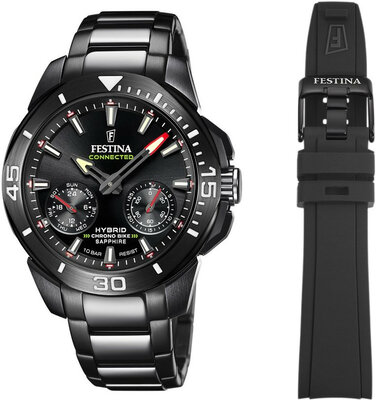 Festina Chrono Bike 2022 20648/1 Hybrid Connected + Náhradné Silikónový Remienok