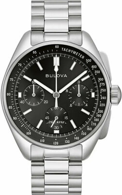 Bulova Lunar Pilot Quartz Chronograph 96K111 (+ náhradné kožený remienok)