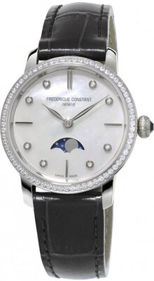 Frederique Constant Slimline Lady Quartz Moonphase FC-206MPWD1SD6