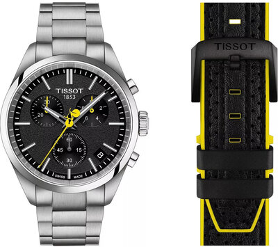 Tissot PR 100 Quartz T150.417.11.051.00 Tour de France 2024 Edition + náhradný kožený remienok