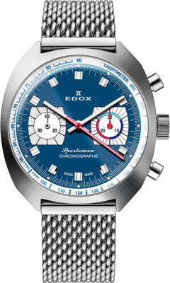 Edox Sportsman Automatic 08202-3bu-buin Limited Edition 600ks (+ náhradný kožený remienok)