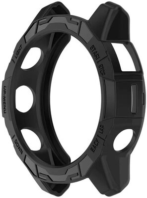 Ochranný kryt pre Garmin Fenix 7 (47 mm), čierny