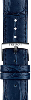 Modrý kožený remienok Tissot T852.041.534