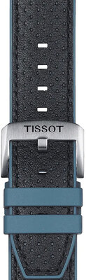 Čierny kožený remienok Tissot T852.046.785