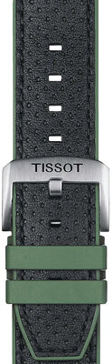 Čierny kožený remienok Tissot T852.046.787