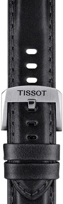 Čierny kožený remienok Tissot T852.046.834