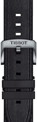 Čierny kožený remienok Tissot T852.047.779