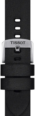 Čierny kožený remienok Tissot T852.048.219