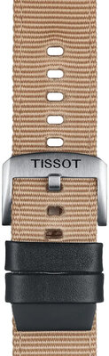 Béžový textilný remienok Tissot T852.046.752