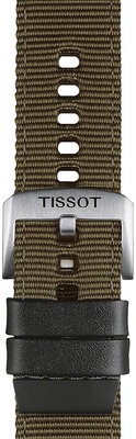 Zelený textilný remienok Tissot T852.046.756