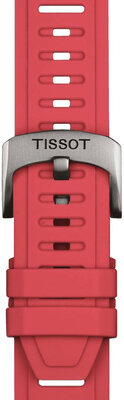 Silikónový remienok Tissot T852.049.243 21 mm, červený