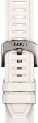 Silikónový remienok Tissot T852.049.245 21 mm, biely